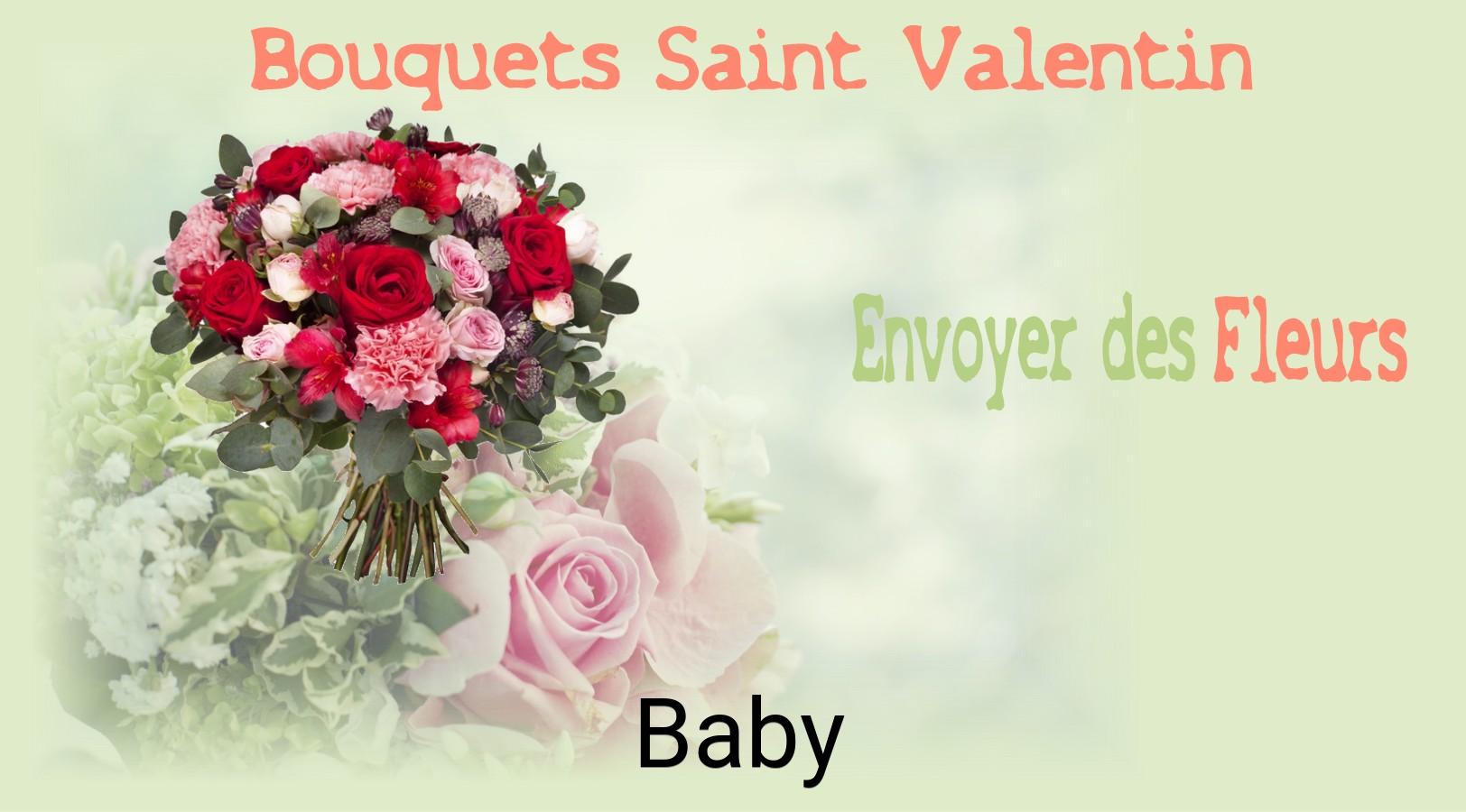 Roses de Saint-Valentin livrées à Baby